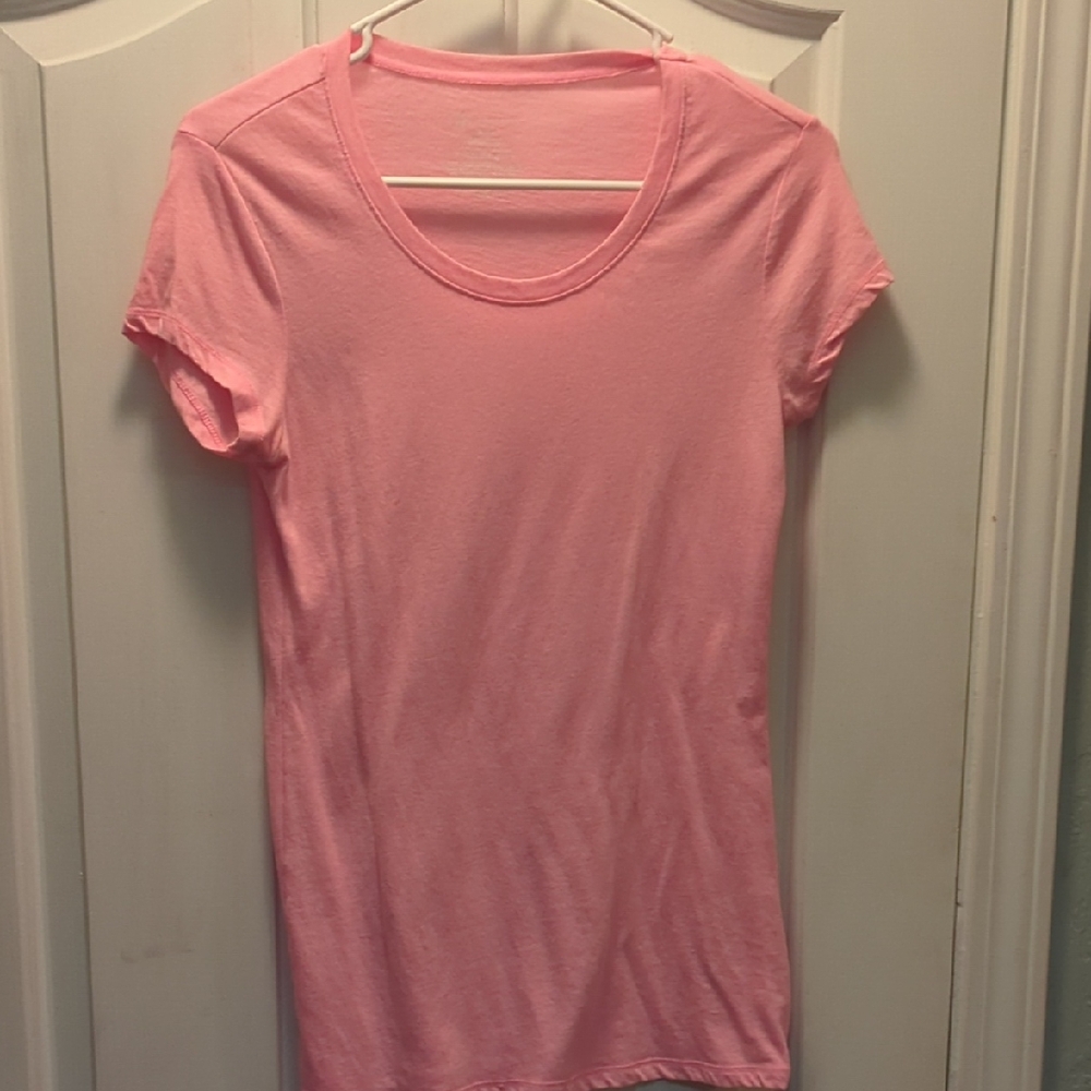 No Boundaries Light Pink Short Sleeve Tee